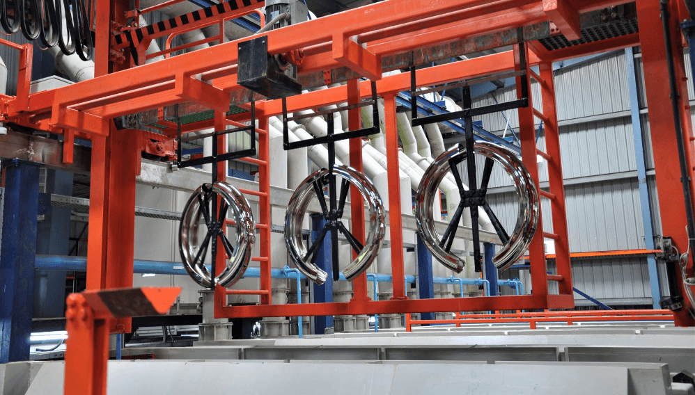 Rack Plating Plant